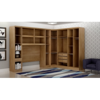 *Conjunto Guarda-roupa Modulado 7 peças