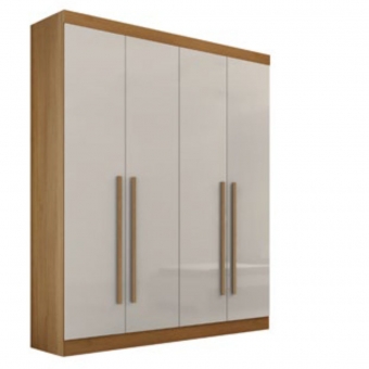 Guarda-roupa 4 portas 3 gavetas Detroit