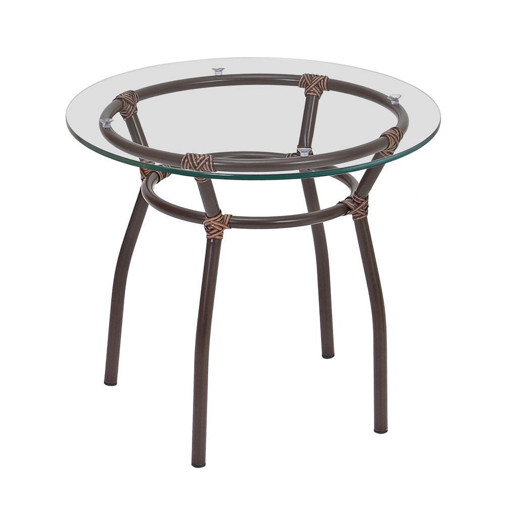 Mesa Centro Rafaela - Semi Revestida de Juco