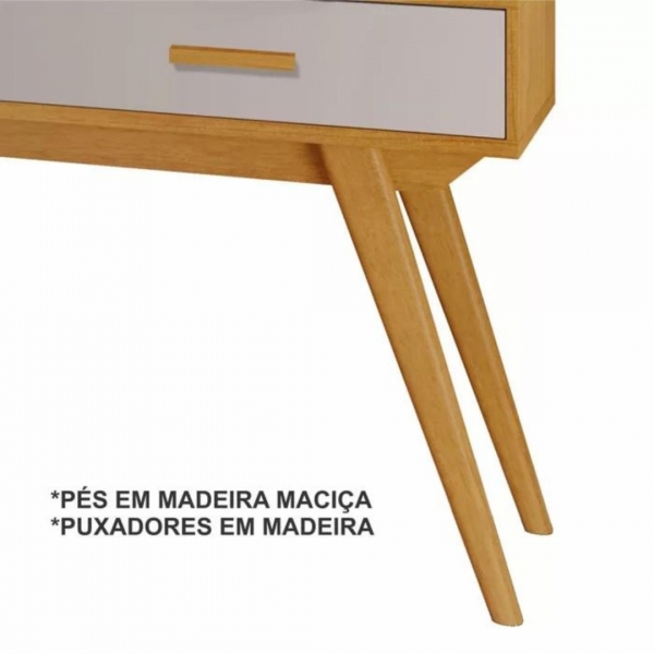 Aparador New Castle - Cinamomo/Off White