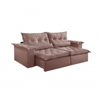 Sofá Retrátil e Reclinável Diamante