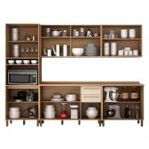 Cozinha 5 Peças Diamatina - Cinamomo/Menta