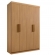 Guarda-roupa 4 Portas 3 Gavetas Memphis - Cinamomo