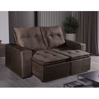 Sofá Retrátil e Reclinável Liverpool