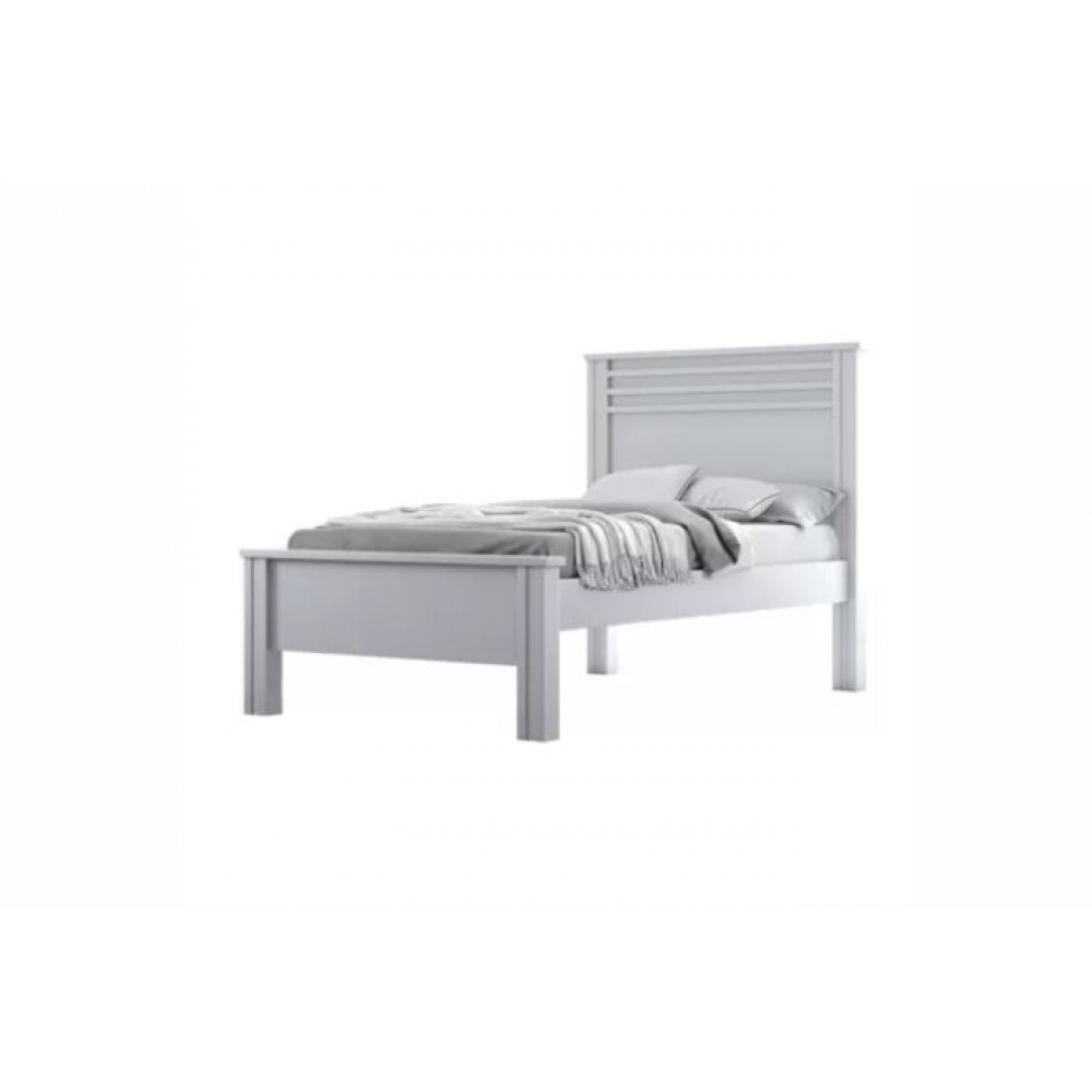 Cama Solteiro Verona Plus - Branco