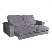 Sofá Rétratil e Reclinável Astro - Linho-3029 - 230 cm