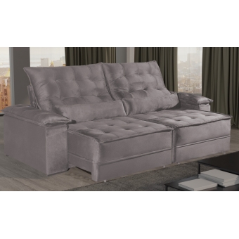 Sofá Retrátil e Reclinável Coral