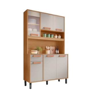 Kit Cozinha 6 Portas 1 Gaveta Júpiter