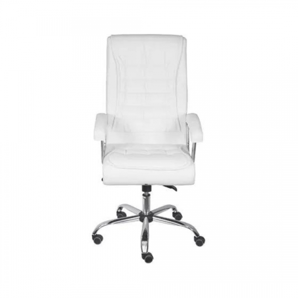 Cadeira de Escritório Boss com molas - Branca