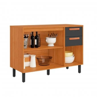 Balcão de Cozinha 3 Portas 2 Gavetas Júpiter