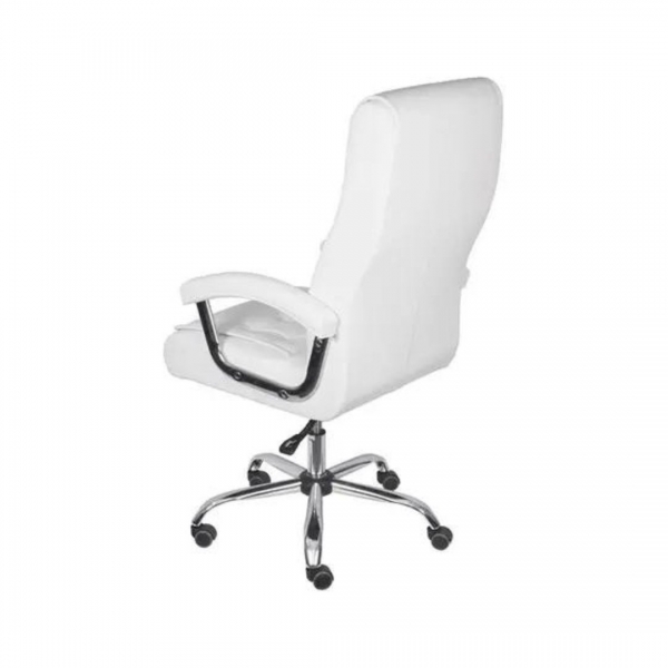 Cadeira de Escritório Boss com molas - Branca