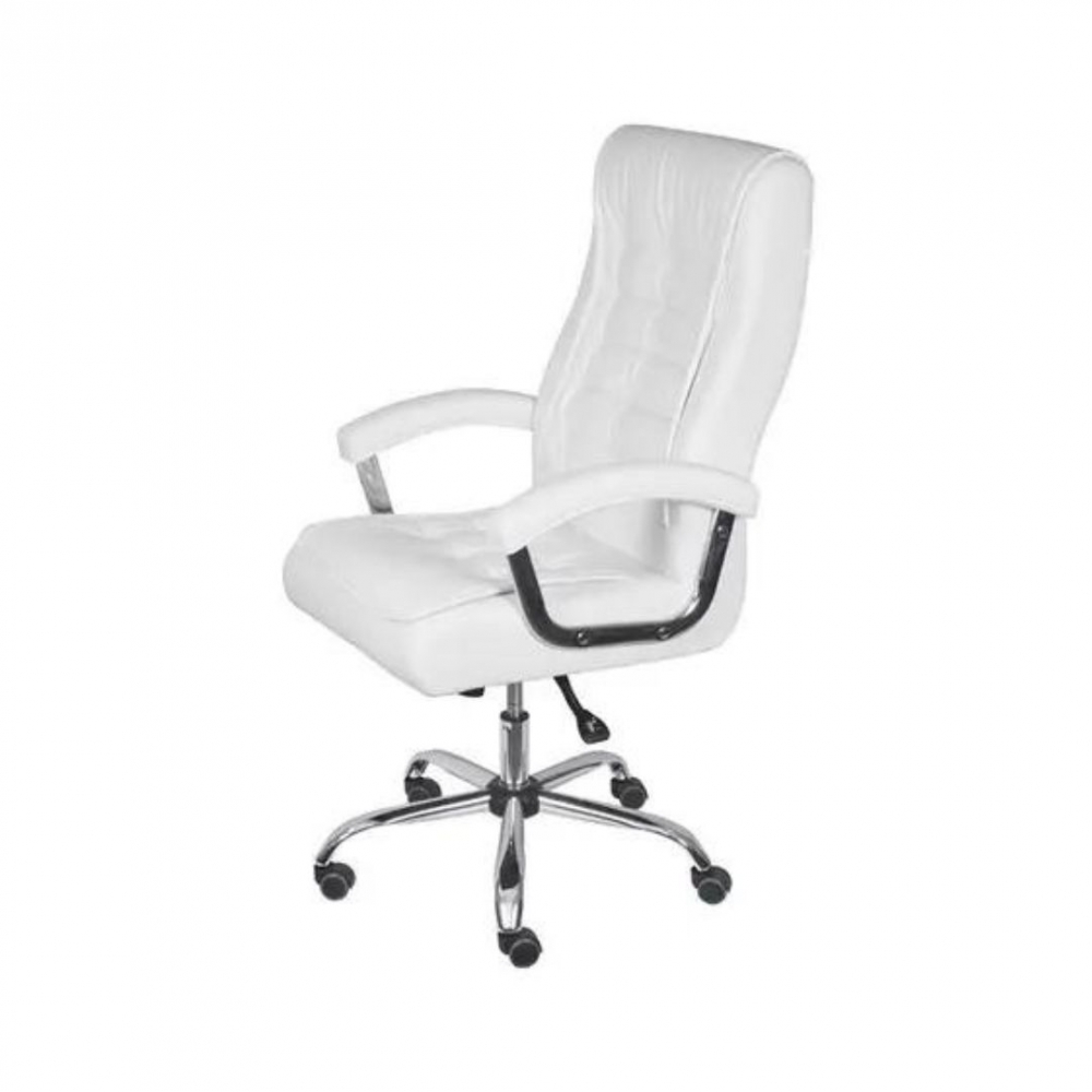 Cadeira de Escritório Boss com molas - Branca