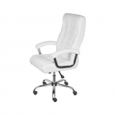 Cadeira de Escritório Boss com molas - Branca